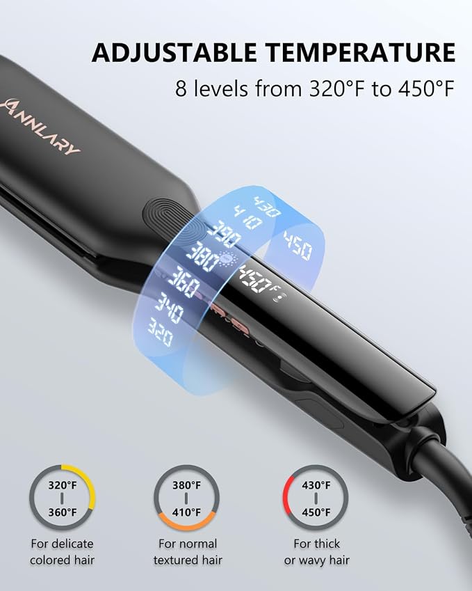 Annlary Plancha de pelo de 1.75 pulgadas - vista 1
